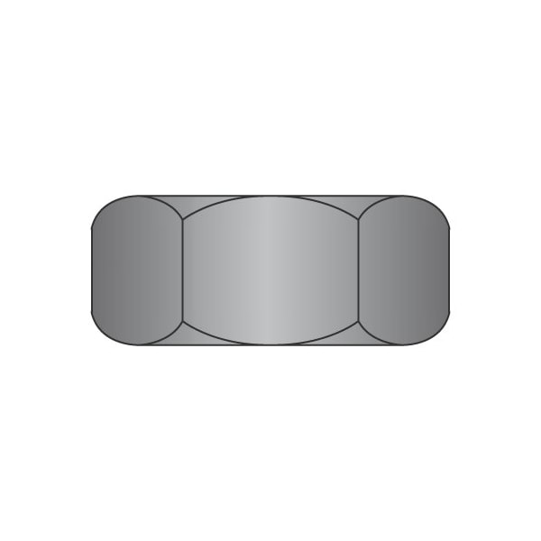 Newport Fasteners Hex Nut, M5-0.8, 18-8 Stainless Steel, Not Graded, Black Oxide, 4 mm Ht, 2000 PK 740804 - main